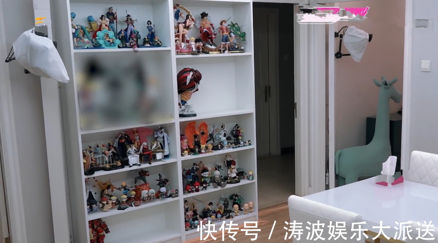 张碧晨|张碧晨为了生女损失2487万收入,但家中全是华晨宇最爱的动漫手办