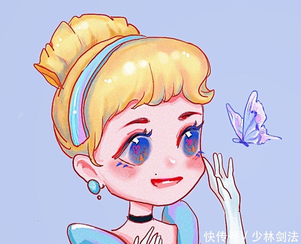 迪士尼公主点上媒婆痣,别有一种美感,不知道这样的公主你喜欢吗