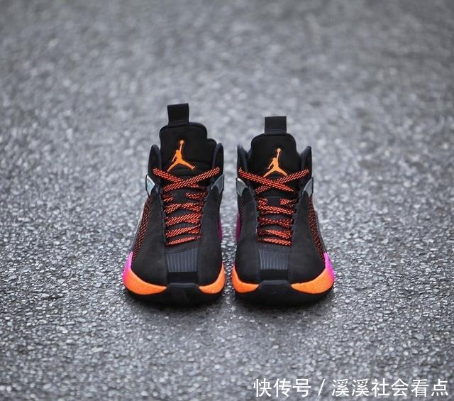 配色|艳丽日落元素！全新配色Air Jordan 35实物图释出