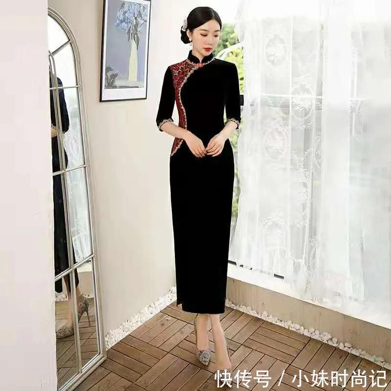 得体|现代改良版旗袍秋冬怎么穿才好看,这四点你一点要知道,得体雅致