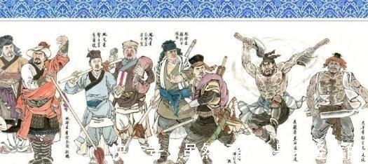 武松打虎|水浒英雄里只有这10个人真正能打，其他人根本不能相提并论！