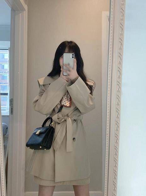 中款|穿风衣的季节，选对衣长很重要，穿出高级感！