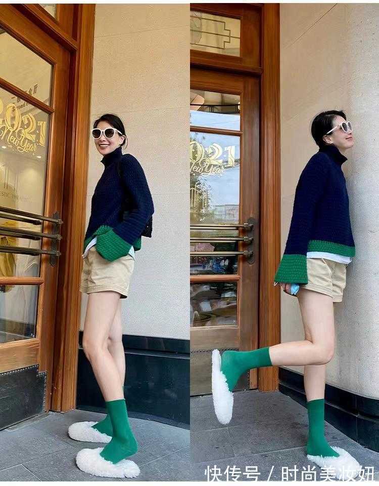 搭配|谁说“毛衣”穿不出高级感?看这位40岁姐姐的搭配,高级显气质