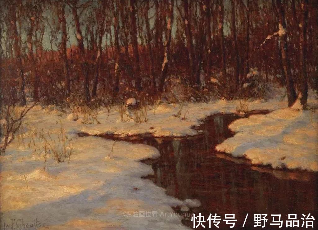 伦敦时报$这位俄罗斯画家，不愧为光与雪的大师！