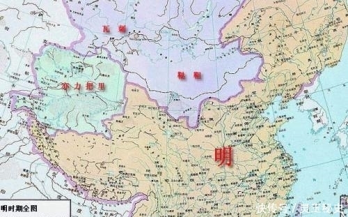 暴露|一张明朝绘制的地图暴露了明清两朝的差距,网友:差距实在太大了