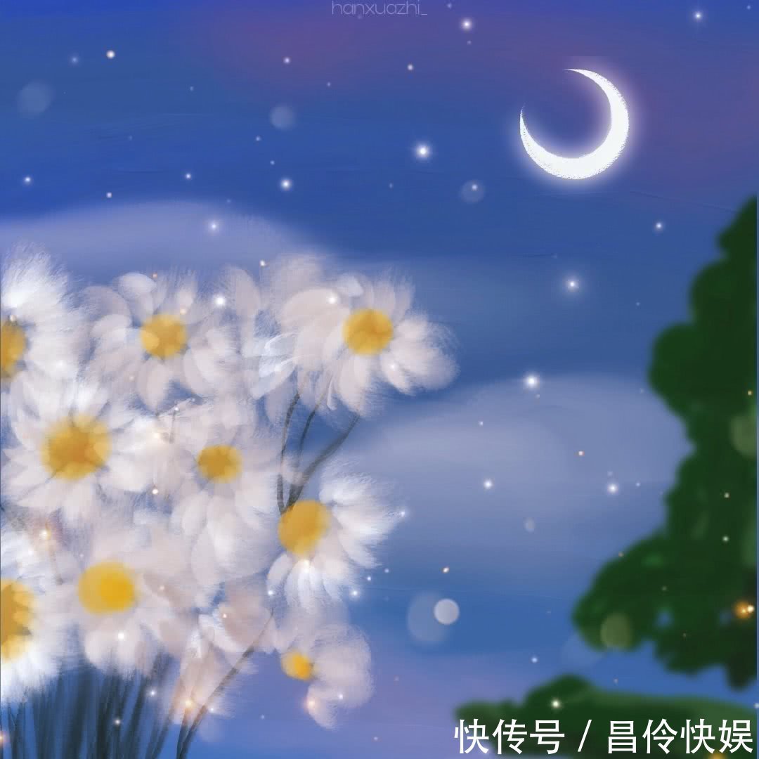 神仙·朋友圈背景图丨天暗下来 你就是光