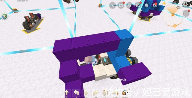 载具|迷你世界：“机械车间”怎么用？巧用三个方块就能造出一辆车！