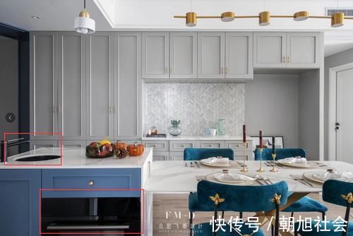 业主|真有一套！厨房橱柜打到阳台，玻璃隔断成了中西双厨用起来更爽