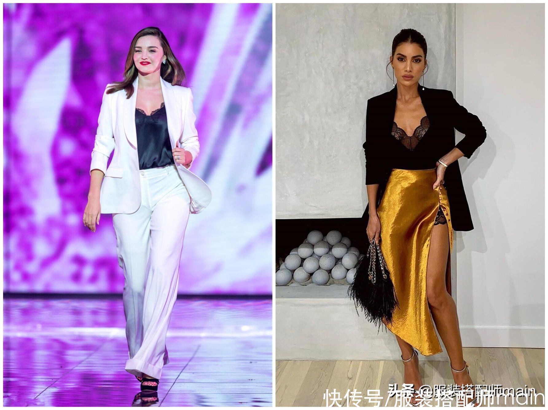 搭配|肉肉女生穿吊带显胖又显壮?那是你没看过这三个搭配思路