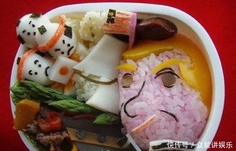日本的妈妈很有潮，将极端艺术添加到学校午餐中，正向世界蔓延！