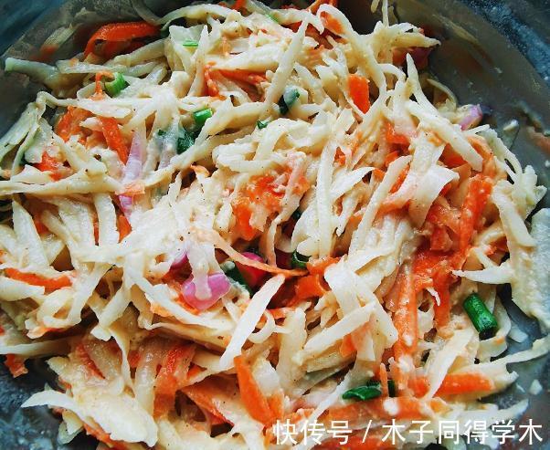营养|早餐做鸟巢土豆丝饼，好吃营养高，分享详细做法快来跟着做