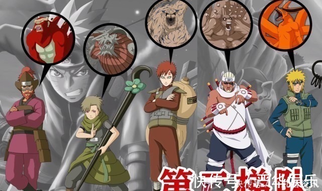 三尾|火影人柱力实力分四档，六道仙人携十尾领衔，琳与三尾排名靠后