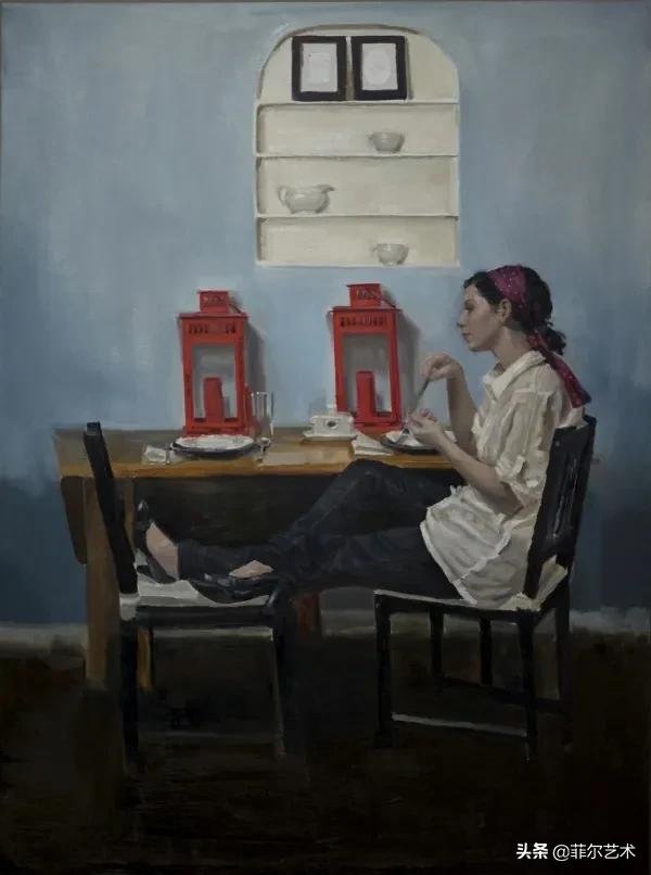 十九世纪|美国女艺术家玛丽·索尔的油画艺术作品欣赏