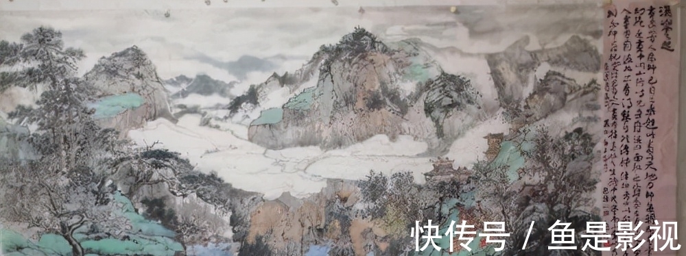 国画&文采风流磨不尽，水墨自与诗争妍——顾原先生国画山水艺术欣赏