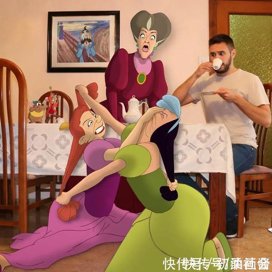 塞缪尔|他将迪士尼动画明星“请”进家门,一系列小插曲,令人捧腹