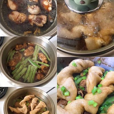 鸡肉豆角焖卷子|减脂期必备的鸡肉豆角焖卷子，拒绝?肥胖
