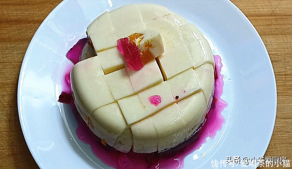 火龙果|教你在家做水果果冻,Q弹爽滑好吃,而且做法非常简单,孩子喜欢