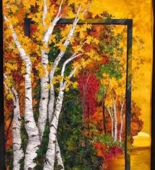 学布艺|一块布剪碎了再拼接起来,搞什么0基础学布艺拼布,附教程