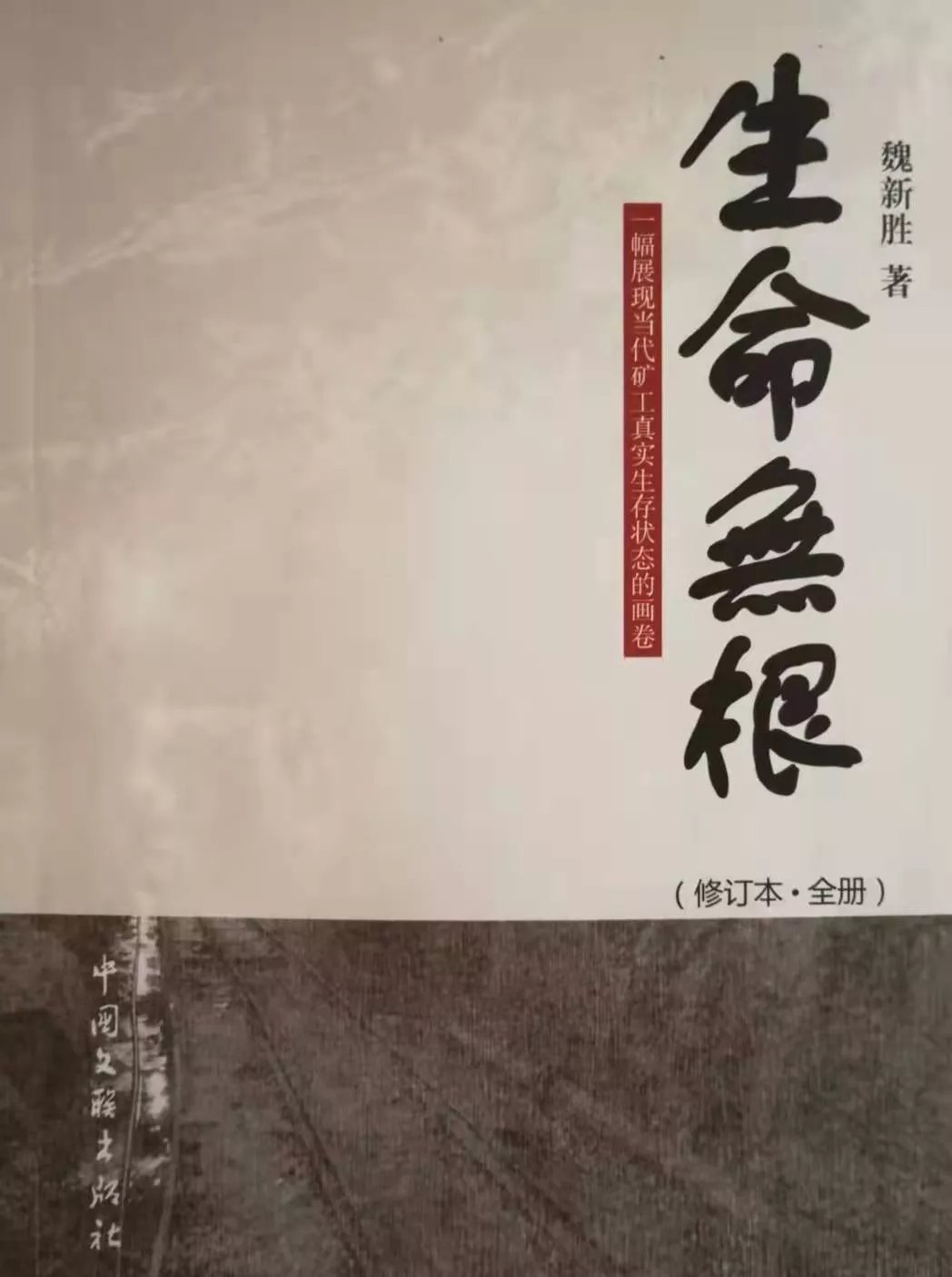 煤矿工&渭南作家魏新胜长篇小说《生命无根》再版