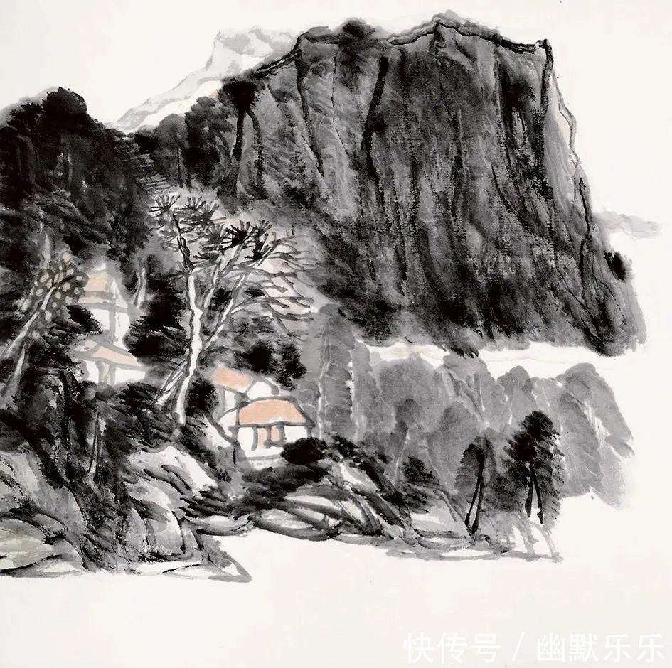 山水画！绘画如果能加入性情，那作品就会感染人