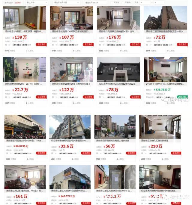 房企|破产抵债!低于市场价100万!扬州这家房企部分房产将拍卖!