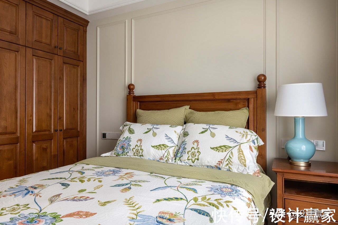 美式|120㎡原木自然风，经典美式贯穿其中，精致优雅大气