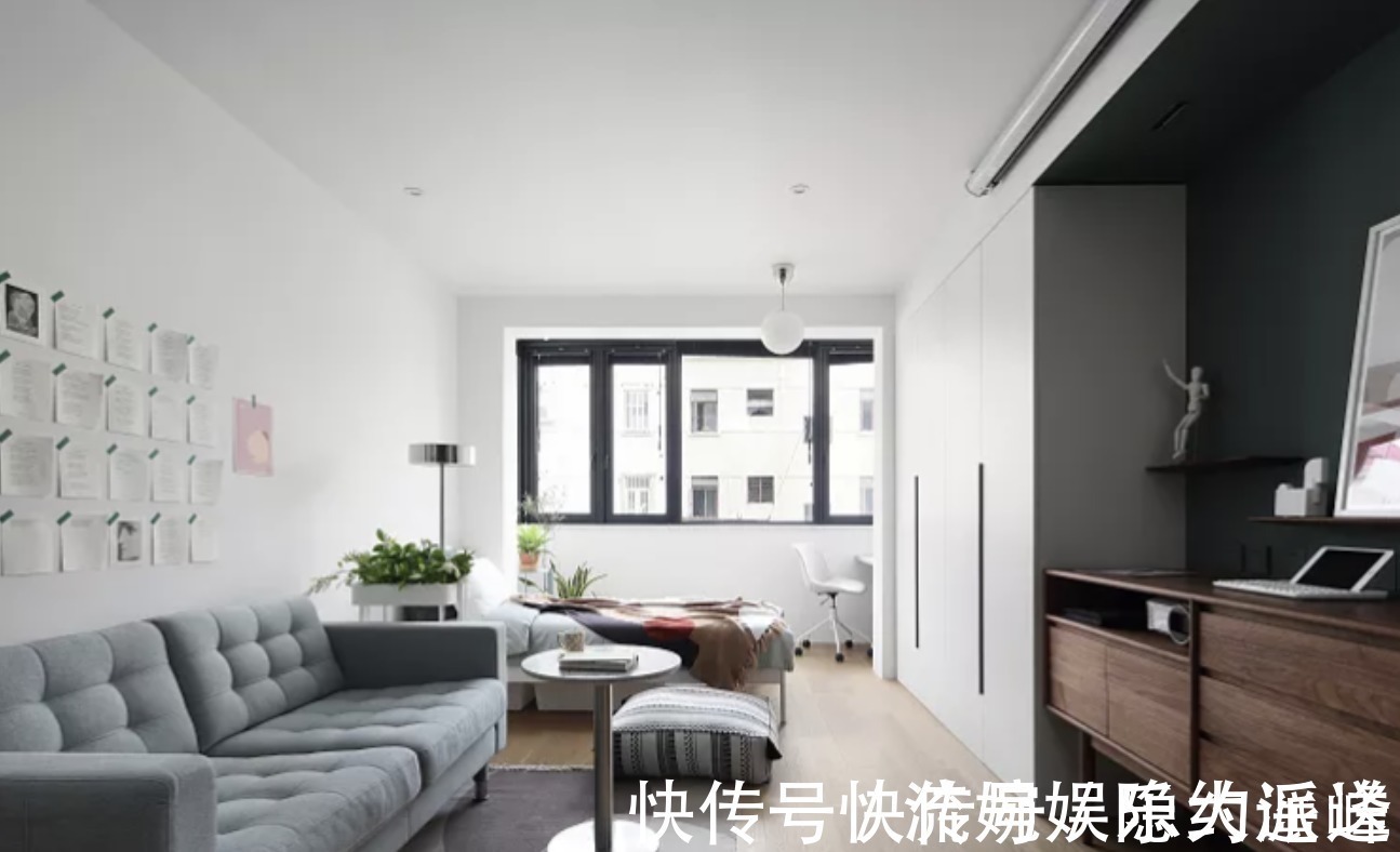 收纳|小户型要这么装,24㎡玄关秒变厨房和洗衣房,收纳翻倍方便实用!