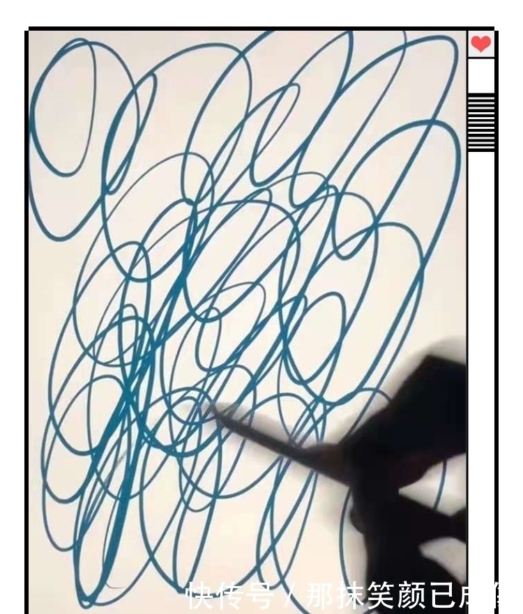 乱画&“逆天”美术生胡乱画个圈都是画,网友:看像乱画,其实稳的一批