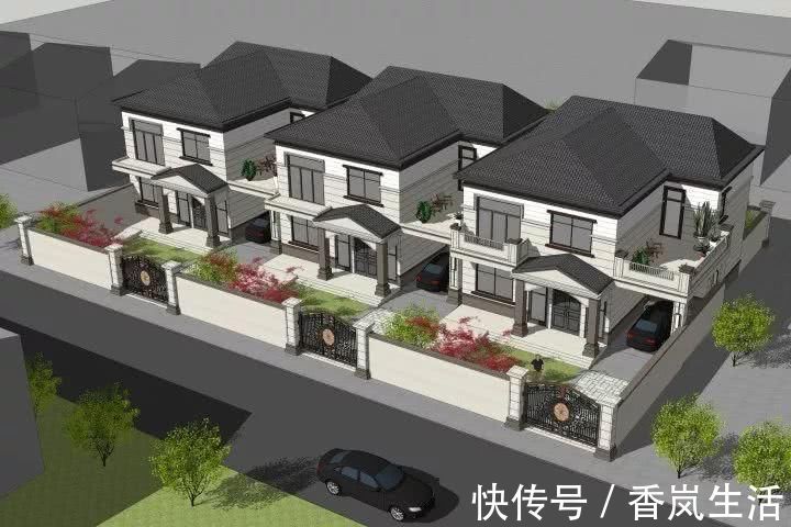 开间|小开间农村自建房,5款开间10米的农村别墅户型,好看又实用!
