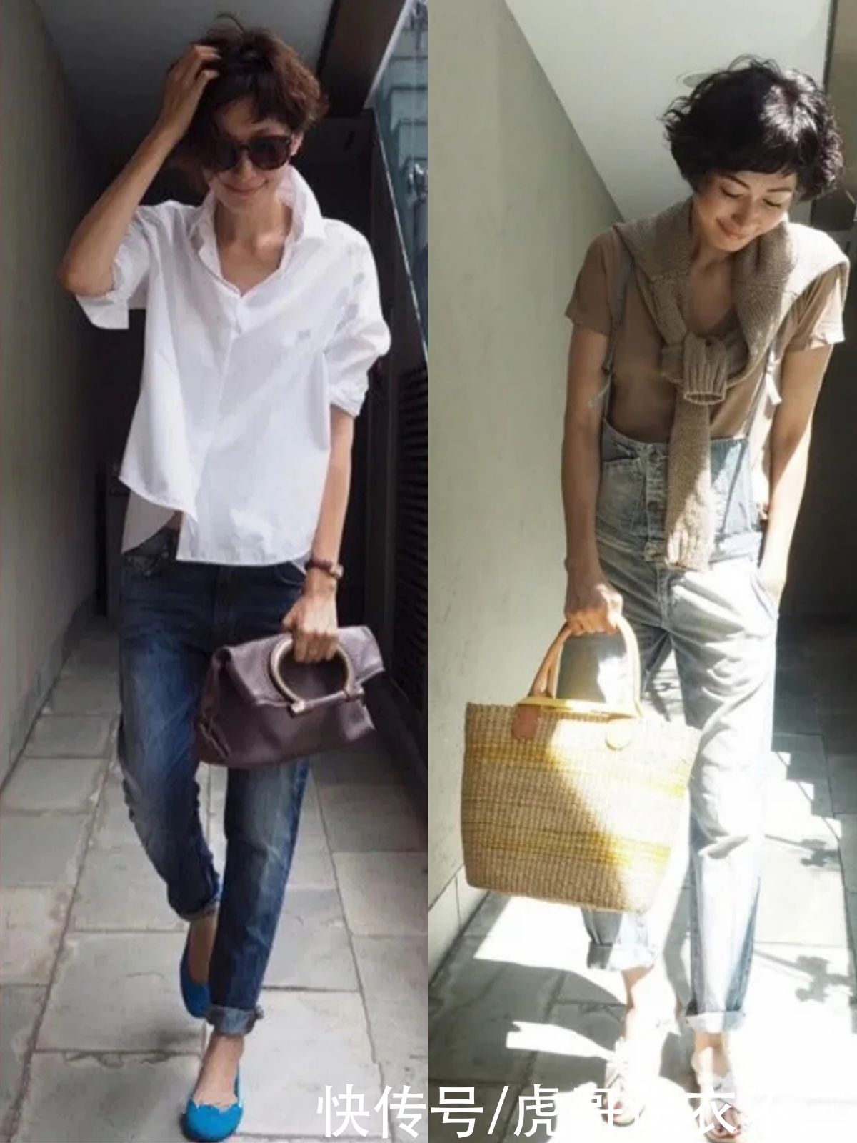 高腰|女人年过四十不管穿什么上衣，出门多配这4款裤子，简约又显气质