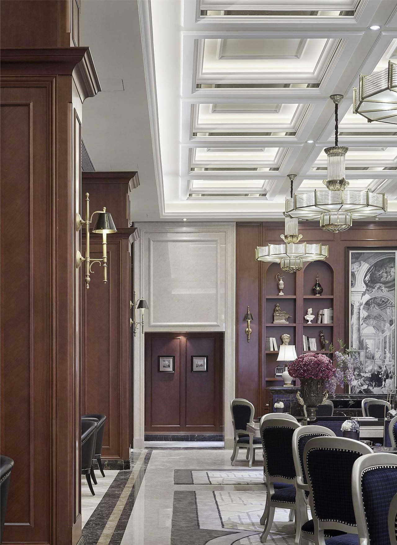 人文礼遇,一个售楼处的“文艺复兴”丨售楼中心空间设计