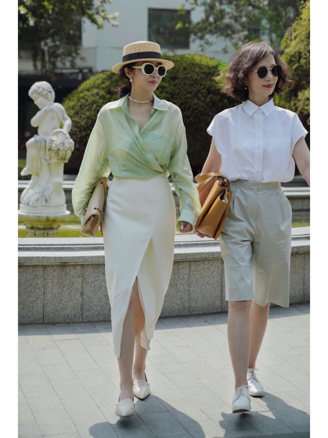 短袖|今夏怎么穿搭才时髦？短袖T恤搭配牛仔裤简约高级，秒变气质女神