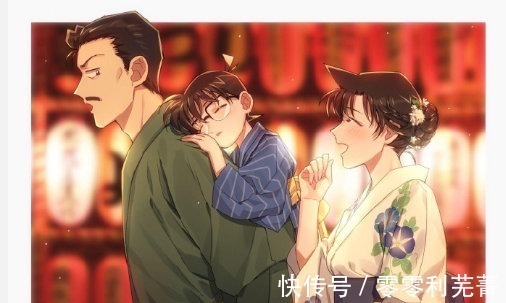 小兰|画师笔下的名侦探柯南,安室透好像柯南的亲哥哥