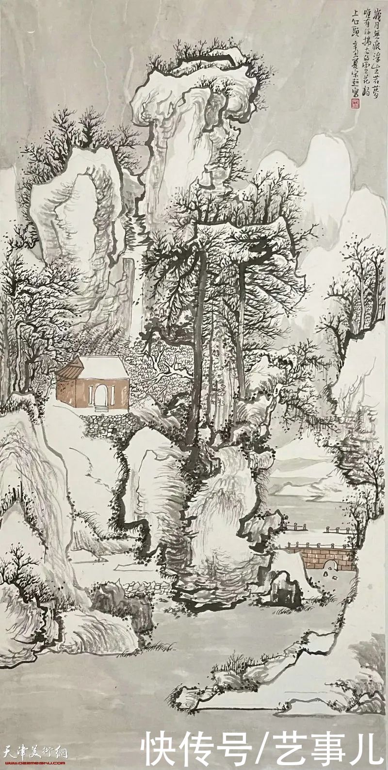 汤莉|天津美术学院首届“水墨为上”山水画高研班教学回顾