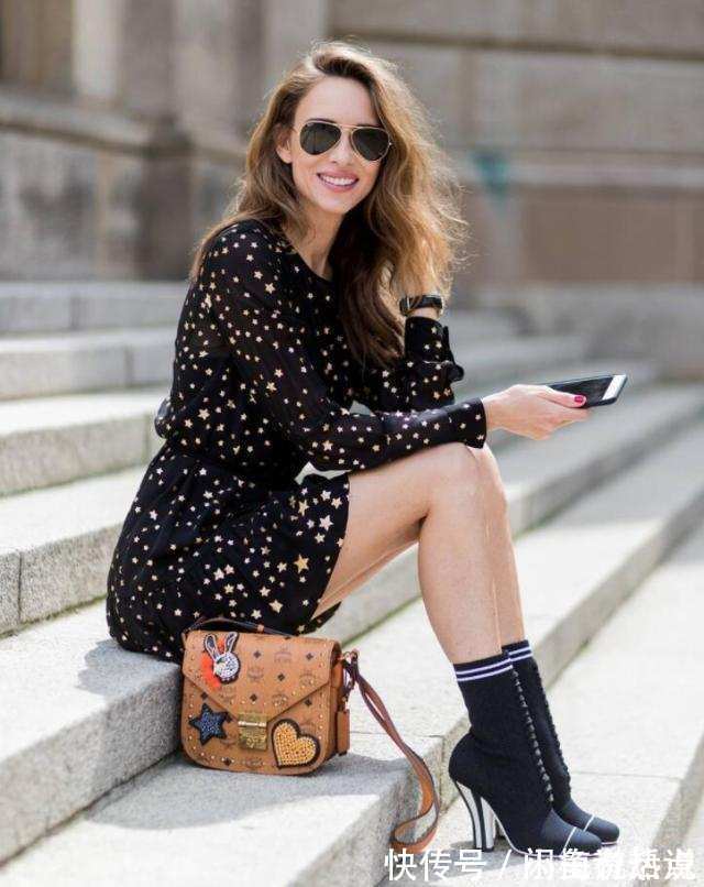 搭配 初秋穿裙子别总配单鞋,今年流行这三双鞋,时髦显高还很有女人味