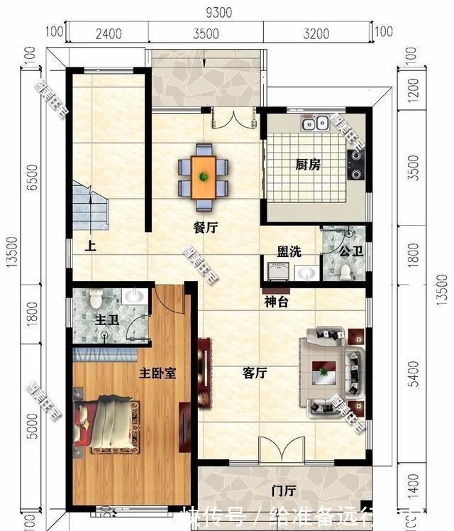 面砖|现代风格设计的农村别墅,平屋面,整体效果很时尚!