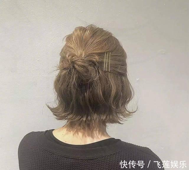 学会这些编发,短发女人也可以性感和可爱