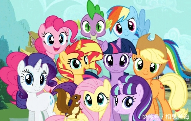 苹果嘉儿|小马宝莉拟人化,化身二次元女生,你喜欢碧琪还是紫月?