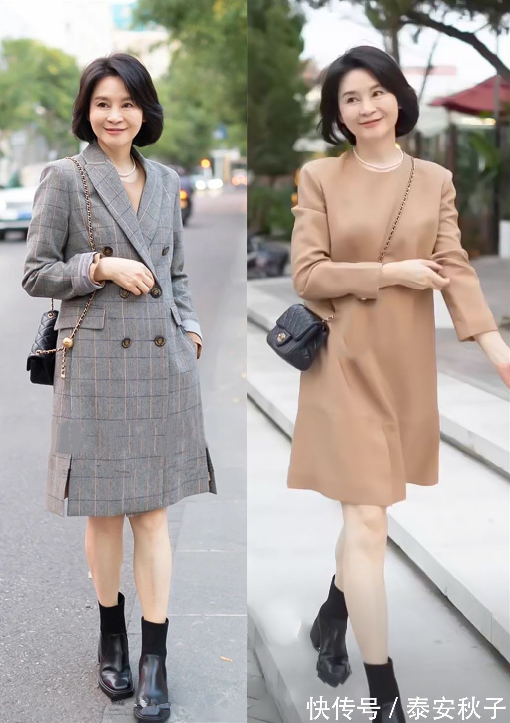 羊毛衫 被中年“大妈”惊艳到!真正优雅的女人:50岁+依旧很美、很高级