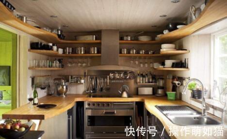 收纳|越来越多人厨房不装吊柜了,现在都流行用它替代,简单实用又省钱