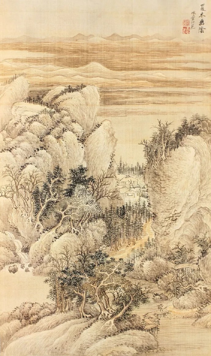 王翚#清代画圣——王翚顶级作品《仿唐宋元诸家山水》赏析!