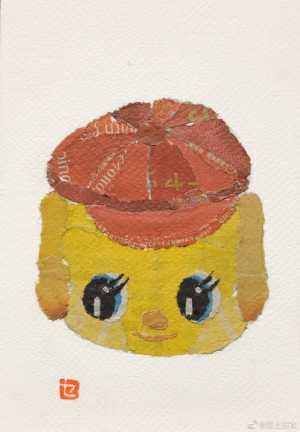 日本90代奶奶制作的剪报画,年龄从来不是爱好的阻碍