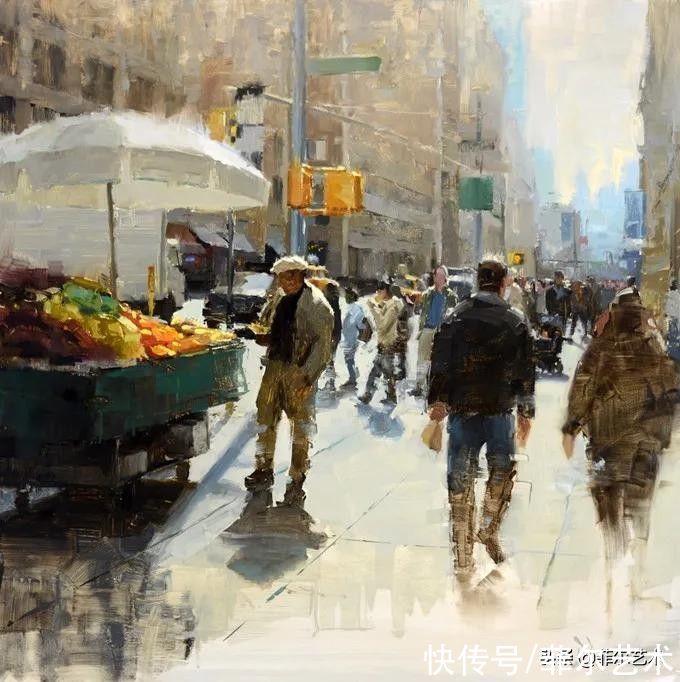 雅各布·德恩@美国画家雅各布·德恩超强表现力现代印象派油画作品赏析