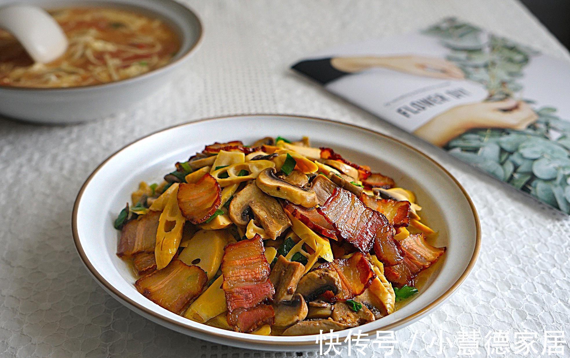 腊肉|中午,买11块钱的菜,做了3菜1汤,在朋友圈火了,网友想来蹭饭