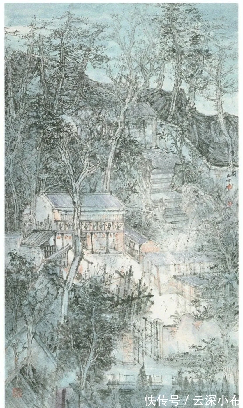 山水画展&一个全国性的山水画展,气韵生动的作品入选率高!