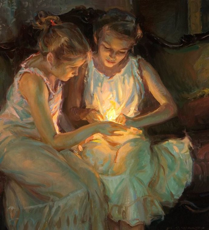 肖像!充满色彩、自由、深度的笔触的人物肖像油画作品