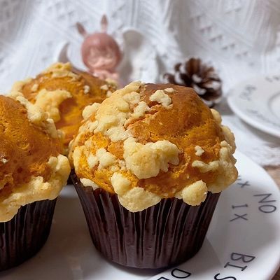 南瓜麦芬蛋糕
