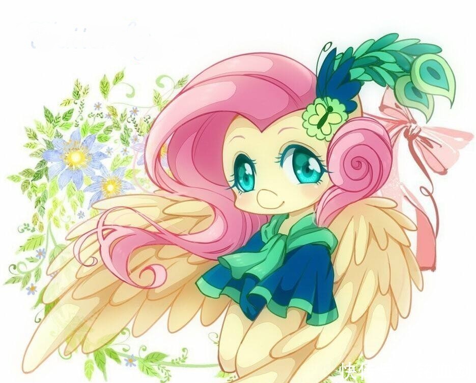 黛西|小马宝莉,角色们拟人后的样子,柔柔成为可爱萝莉,宇宙惊呆众人