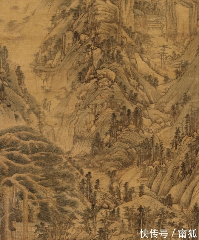 山水画@难以企及的元四家,在元朝压迫政策下选择隐居,山水画成后世经典