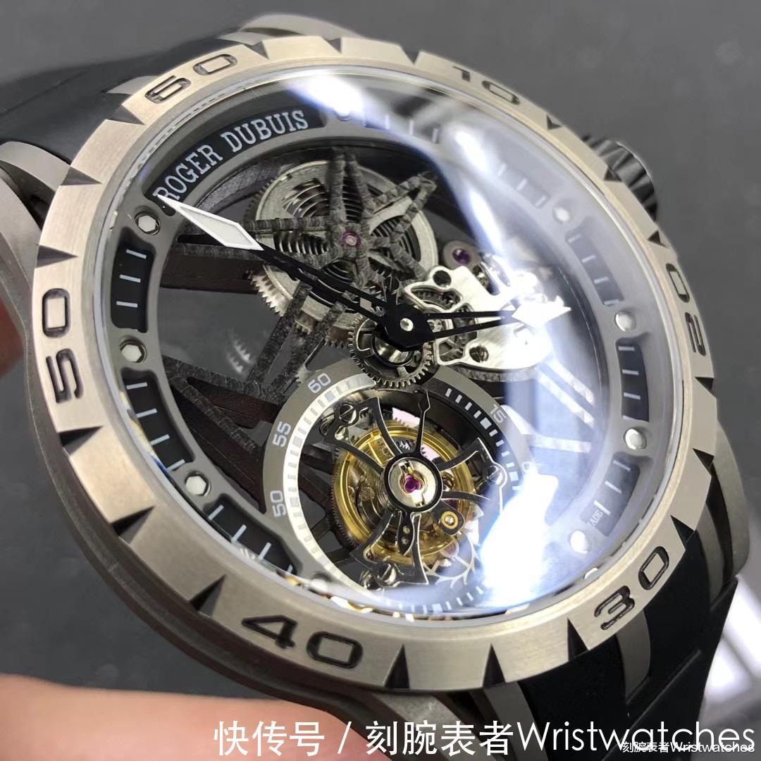 钛合金|BBR厂罗杰杜彼王者系列0545钛合金陀飞轮复刻表测评！
